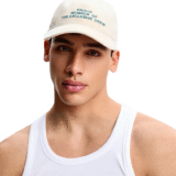 Gorra hombre SRIXON minimalista en azul y blanco, ajustable y transpirable, perfecta para uso diario, actividades al aire libre y estilo casual urbano.