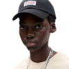 Gorras negras SRIXON Atelier en algodón premium, ajustables y cómodas. Perfectas para golf, actividades al aire libre y uso diario con estilo deportivo.